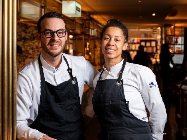 LE Drugstore Bruno Aubin & Léna Thiam